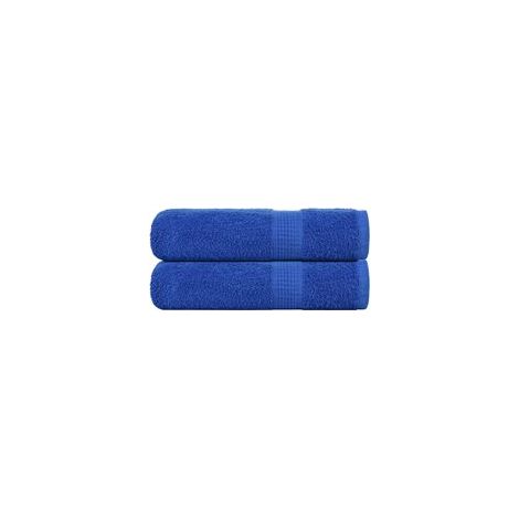 Servilletas FROGN, juego de 2, azules, 50x100 cm, 360 g/m² - Crezuo (1/4)