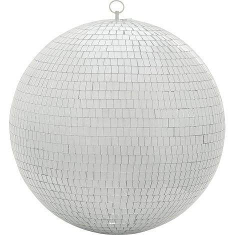 Suspension de Noël boule disco argentée D. 40 cm - Feeric lights & christmas (1/3)