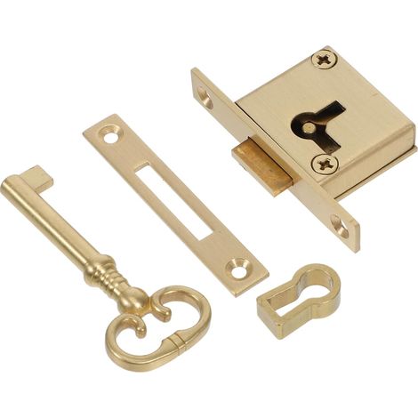Serrure de porte de placard de cuisine en laiton doré (1/5)