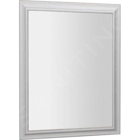 AMBIENTE Miroir 72x92cm, dans Cadre en Bois, vieux blanc (1/5)