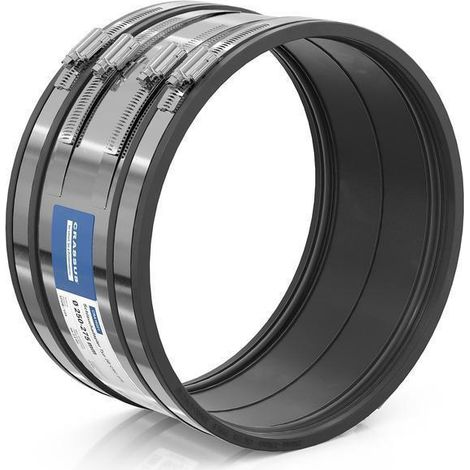 CR Schlauchadapter Typ 2B CSC 275 (250-275mm), bis 2,5 bar, EPDM / V2A (1/3)