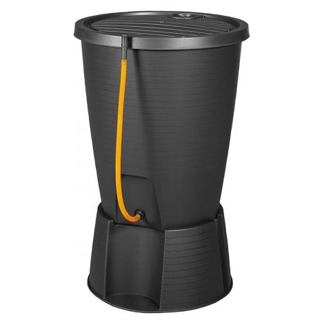 Keter zbiornik na deszczówke indigo water butt + base grafit 200 l
