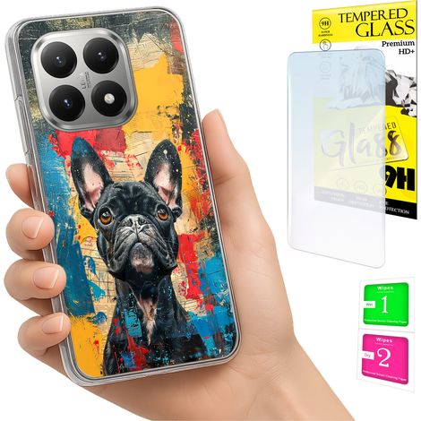 Funda para Xiaomi 15T con foto y estampado de perro + cristal 9H (1/5)