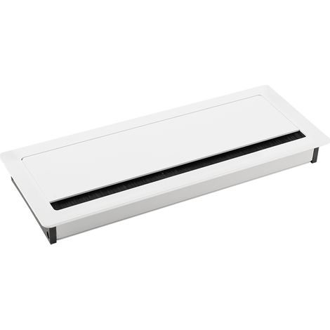 Weiße Aluminium-Kabeldurchführung 240x100x29mm SANS MARQUE