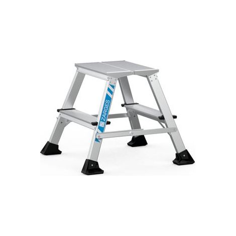 Zarges XLstep P - Podest schmal 2 x 2 Stufen (1/2)