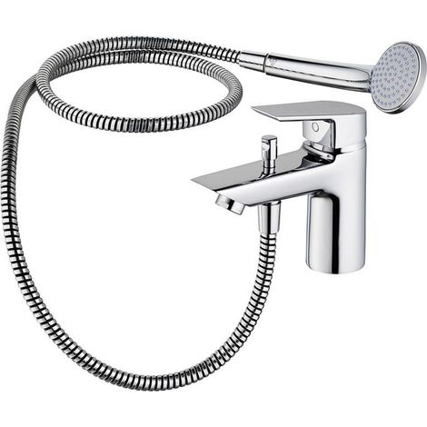 Ideal Standard Tesi Bath Shower Mixer Tap with Shower Kit - Chrome (1/5)