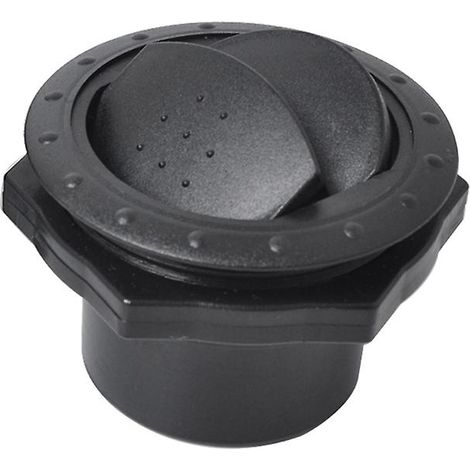 Grille de sortie d'air ronde universelle pour climatisation de camping-car, bus, bateau, yacht et voiture (1/4)