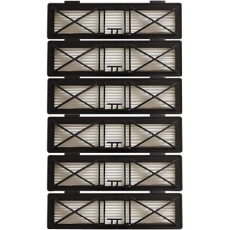 Lot de 6 filtres HEPA pour aspirateurs Neato Botvac D70, D75, D80 et D85, ainsi que pour les modèles Neato Botvac 75e, 80 et 85. (1/3)