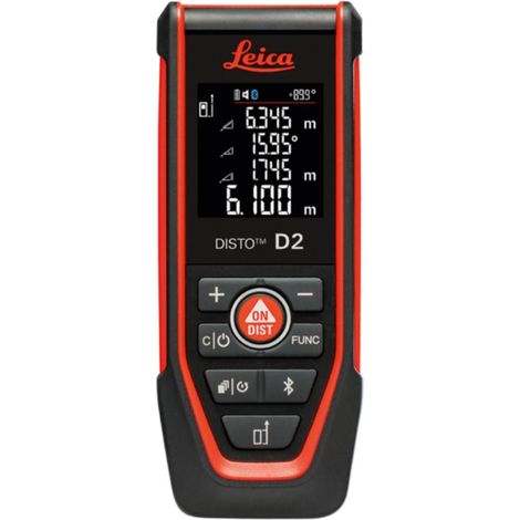 Leica DISTO D2 télémètre laser 150 m Bluetooth NFC - Leica - 986858
