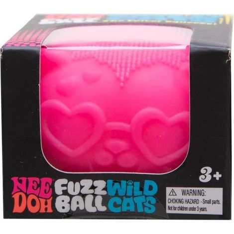 Cat-shaped stress-relief ball fingertip toy, cute and adorable pet squeeze decompression toy, single random.