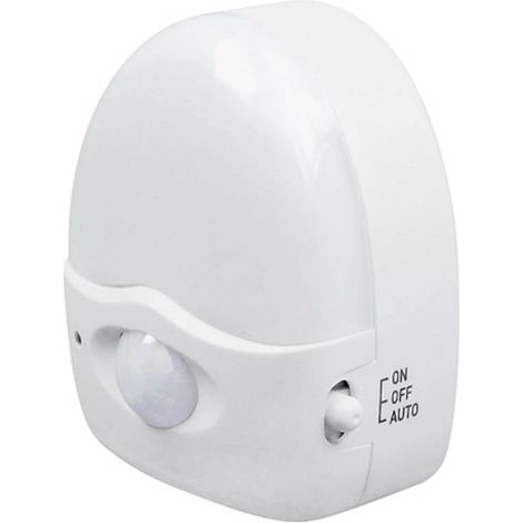 PENTATECH AN03 33324 Luce notturna LED con sensore di movimento LED (monocolore) Bianco (1/2)