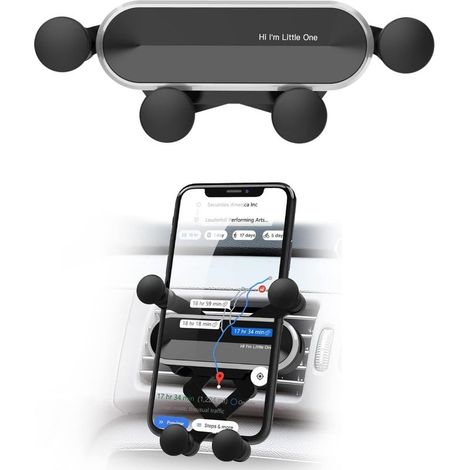 Universelle Kfz-Handyhalterung mit 360°-Drehung, Lüftungsschlitzhalterung für Smartphones von Samsung S20/S10, Huawei, OnePlus und anderen Herstellern sowie GPS-Geräten (1/5)