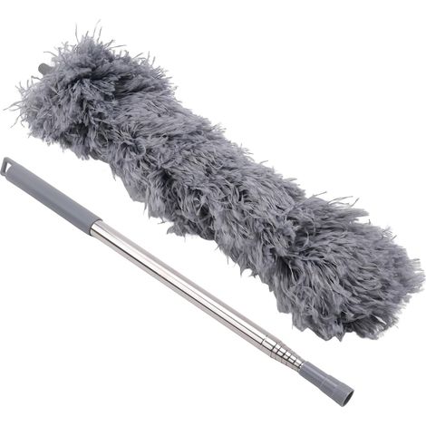 Brosse de nettoyage gouttières avec manche télescopique extensible 2 (1/5)