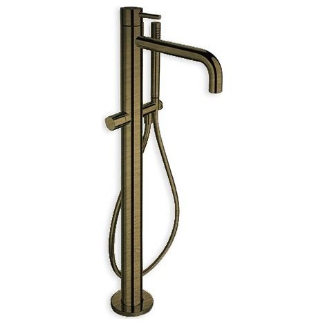 Bain Douche Triverde Monocolonne Sur Pied Vieux Bronze Robinetterie TRIVERDE - CRISTINA ONDYNA TV18992