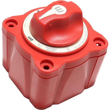 Interrupteur de Déconnexion de Batterie 300 A, Étanche IP66, 12 V-48 V, pour Camion et Bateau. (1/5)