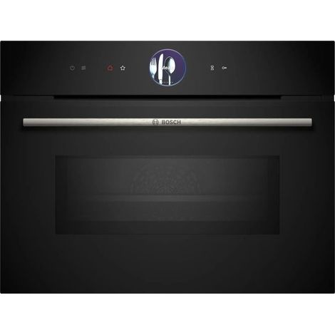 Bosch Serie 8 CMG7761B1. Temperatura massima (convezione): 300 °C, Potenza Microonde: 900 W, Temperatura minima (convezione): 30 °C. Posizionamento dell'apparecchio: Da incasso, Colore del prodotto... (1/2)