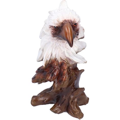 Handgefertigte Adler-Skulptur aus Kunstharz, Dekoration für Zuhause oder Büro, 26,5 x 17 x 15 cm (1/5)