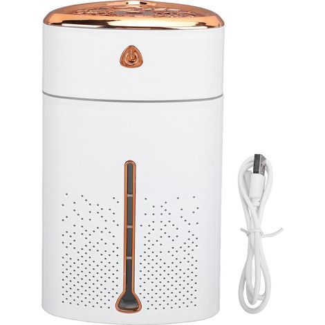 Humidificateur USB Portable 1000ml avec Veilleuse - Pour Chambre, Bureau et Voiture (1/5)