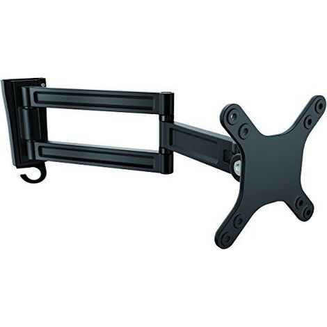 StarTech.com Monitorarm fr Wandmontage - Zwei Gelenke - Fr VESA Monitore / Flachbildfernseher bis zu 68,60cm (27) (15Kg) - Monitor Wandhalterung - Verstellbarer Arm (Befestigungsplatte, Schrauben, Mon (1/5)