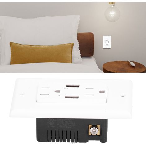 Prise USB AC125V LD-URL15A A+A 3,6A (1/5)