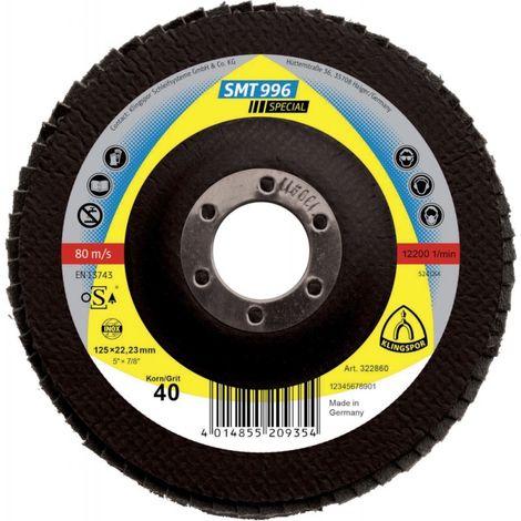Disco de lámina SMT 996 115mm Grano 40