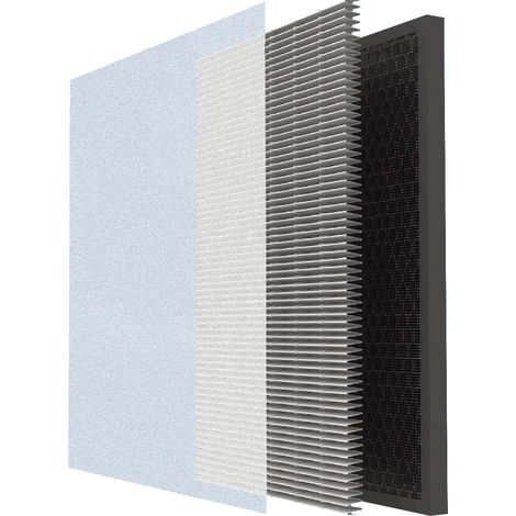 Kit de filtres de rechange pour purificateur d'air AIRPUR 2N S&P (UNELVENT) 890370 (1/3)