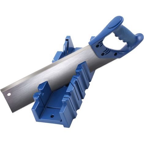 Scie à dos polyvalente pour coupe d'angle 45°, outil de traçage sur plâtre, scie à onglet pour meubles, usage multiple, modèle exclusif Mexique (1/5)