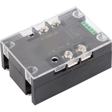 Régulateur de tension monophasé à thyristor, variateur de température et de puissance 220‑380VAC sans dissipateur (1/5)