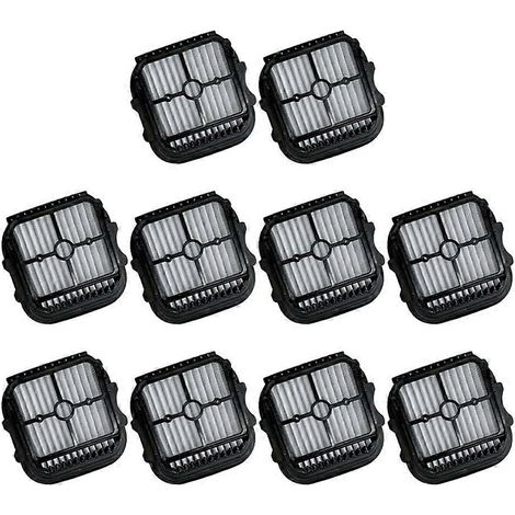 Filtres de rechange pour aspirateur eau et poussière sans fil JONR ED12 Pro Max : filtres HEPA lavables, pièces de rechange pour filtre à poussière (10 pièces). (1/5)