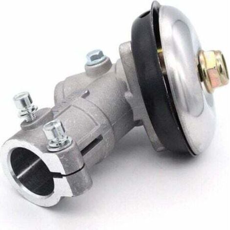 Gearbox for 28mm brushcutter, universal gearbox for brushcutter, lawnmower, trimmer/chainsaw (28mm, 9 round teeth). (1/4)