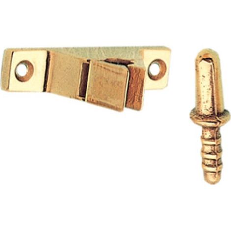 BL FERMAPORTA A PINZA OTTONATO