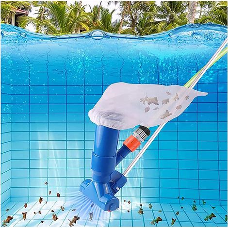 Aspirateur Piscine - Aspirateur Spa - Compatible Tuyau Arrosage Standard - Pour Petit Bassin Etang Bain À Remous - 1 Pièce