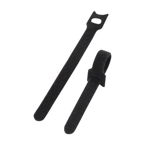 Basetech STD-150 Collier de serrage auto-agrippant pour grouper partie velours et partie agrippante (L x l) 150 mm x 13 mm noir 10 pc(s) W35866 (1/2)