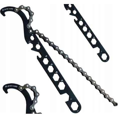 Llave extractora de casete multifunción para manillar de bicicleta