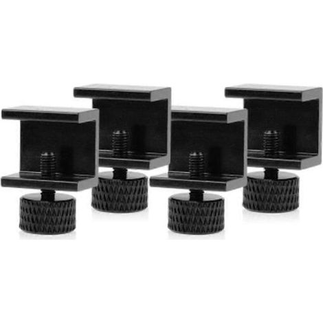 Pièces pour imprimante 3D : lot de 4 pinces de fixation pour plateau chauffant en verre, en alliage d'aluminium. (1/5)