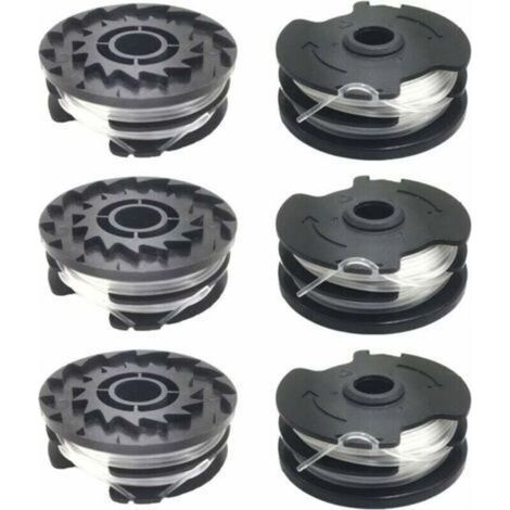 Packung mit 6 Ersatzspulen Trimmerfaden für LIDL Parkside PRTA 20-Li A1, B2, C3, PRT 550 A1, A3, PRT 300 A1 Rasentrimmer (1/4)