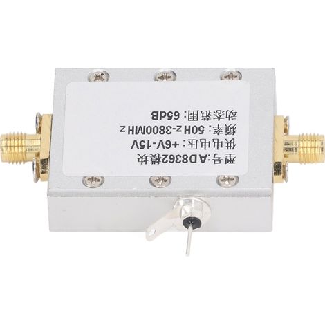 Détecteur de puissance RF AD8362, mesure logarithmique du signal de -75dBm à 16dBm, fréquencemètre pour test d'ondes, appareil de mesure de niveau, kit de détection électronique. (1/5)