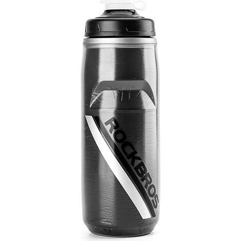 Gourde isotherme pour vélo sans BPA 620 ml - Noir dégradé (1/5)