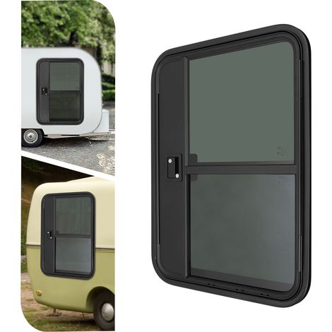 Porte de caravane RV Camper Teardrop de 26 x 36 pouces, porte d'entrée côté passager droit, porte d'entrée RV Camper
