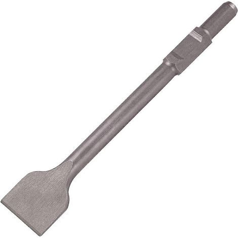 Ciseau à décaper hexagonal de 1-3/16 pouce, ciseau à gratter en acier de 3 x 16 pouces (1/5)