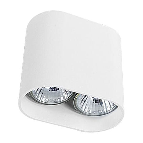 Faretto da soffitto Nowodvorski PAG bianco in alluminio 2xGU10 (1/2)