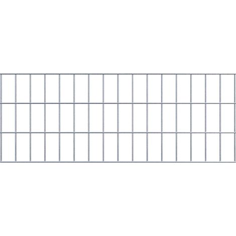 Grille de Gabion à l’unité - Dimensions: 80 cm x 30 cm - mailles de 5 x 10 cm - Made in Germany