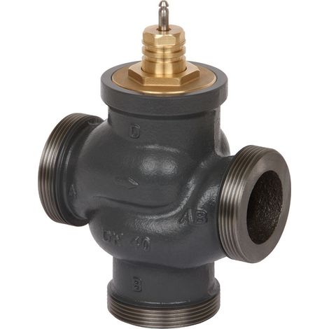 Danfoss 3-Wege-Mischventil VRG 3" DN 40 Kvs 25,0, PN 16, GG-25