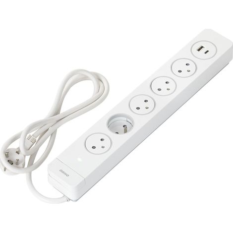 Energizer ORNO AE-13234 multipresa bianca 1,5 metri