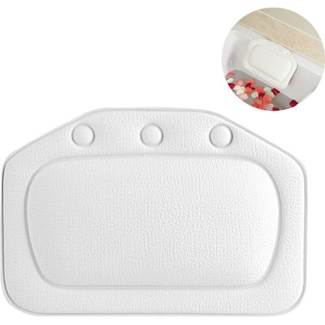 Oreiller de bain ergonomique, oreiller de bain confortable pour la relaxation (1/5)