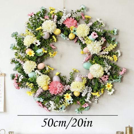 Easter decorations, Easter eggs, DIY bouquets, flower arrangement tools, Easter egg wreaths -