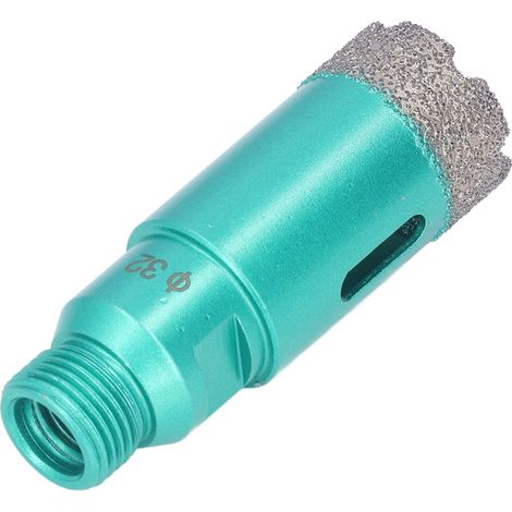 Foret carotte diamant 32mm pour granit, marbre et carrelage, trépan perforateur 1/2BSP, ouvreur de trou béton (1/5)