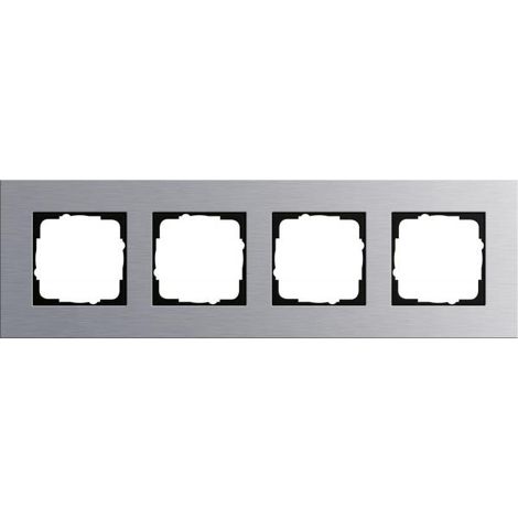 Gira Telaio di copertura 4f Gira Esprit Alluminio [021417], 0214 17