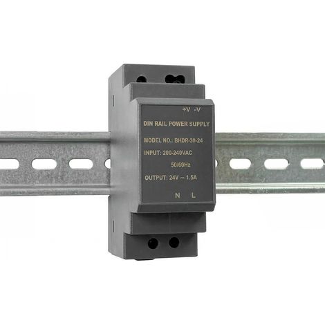 Alimentation sur rail DIN TS35 - 30W - 24V - 1.25A
