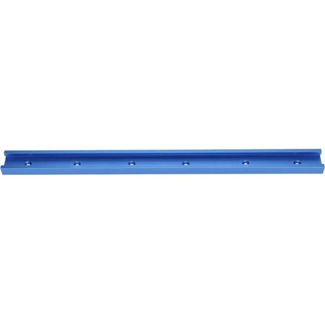 Scie à onglets en aluminium à rainure en T pour tables de travail du bois (1000 mm)